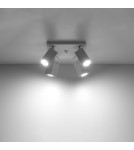 Ceiling lamps - Sollux Plafond MERIDA 4 white SL.0098 - product 3