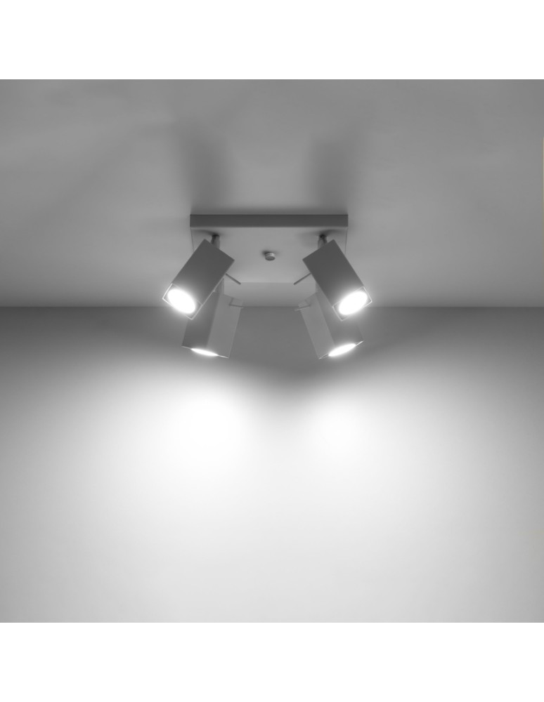 Ceiling lamps - Sollux Plafond MERIDA 4 white SL.0098 - product kolory-swiatla.pl 3