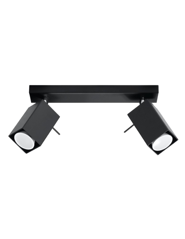 Ceiling lamps - Sollux Plafond MERIDA 2 black SL.0100 - product kolory-swiatla.pl 1