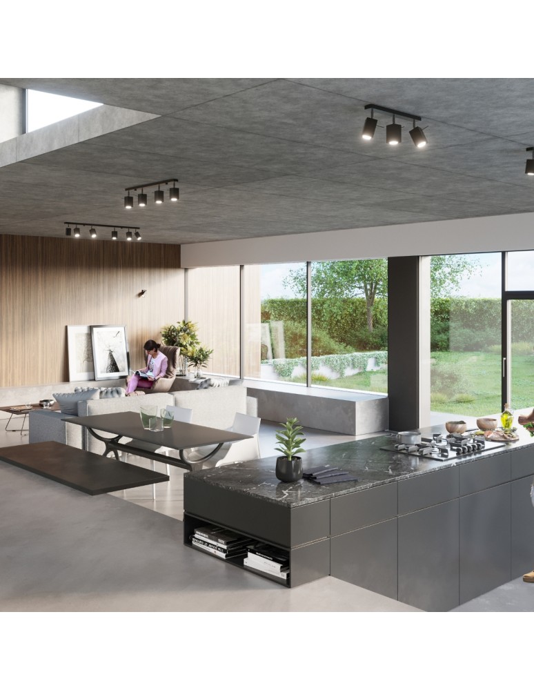 Ceiling lamps - Sollux Plafond MERIDA 2 black SL.0100 - product kolory-swiatla.pl 6