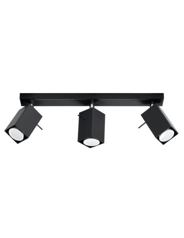 Sollux Plafond MERIDA 3 black SL.0101