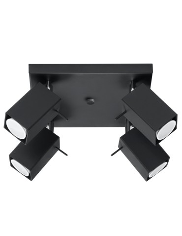 Sollux Plafond MERIDA 4 black SL.0102