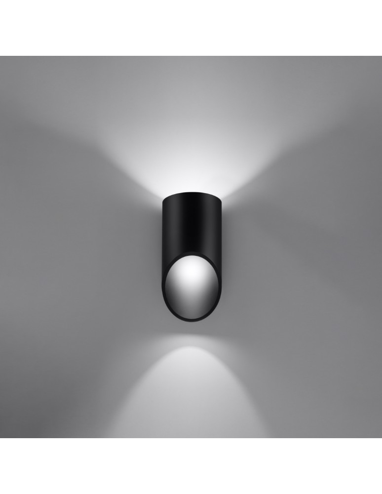 Wall lamps - Sollux Wall lamp PENNE 20 black SL.0113 - product kolory-swiatla.pl 3