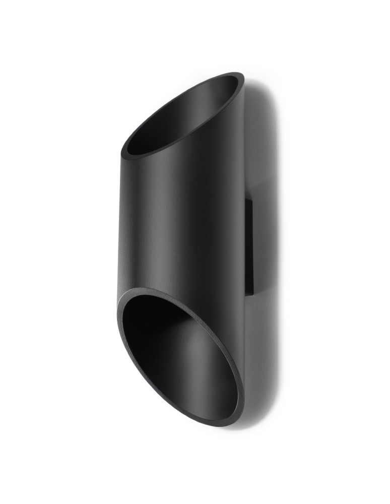 Wall lamps - Sollux Wall lamp PENNE 30 black SL.0114 - product kolory-swiatla.pl 1