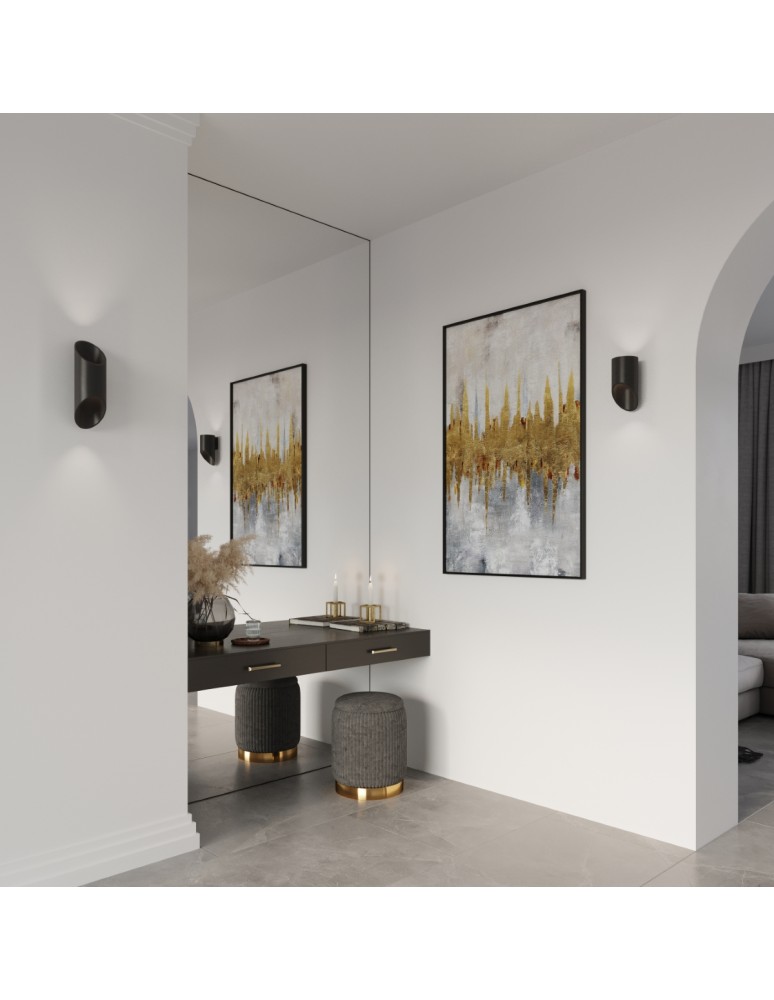 Wall lamps - Sollux Wall lamp PENNE 30 black SL.0114 - product kolory-swiatla.pl 7