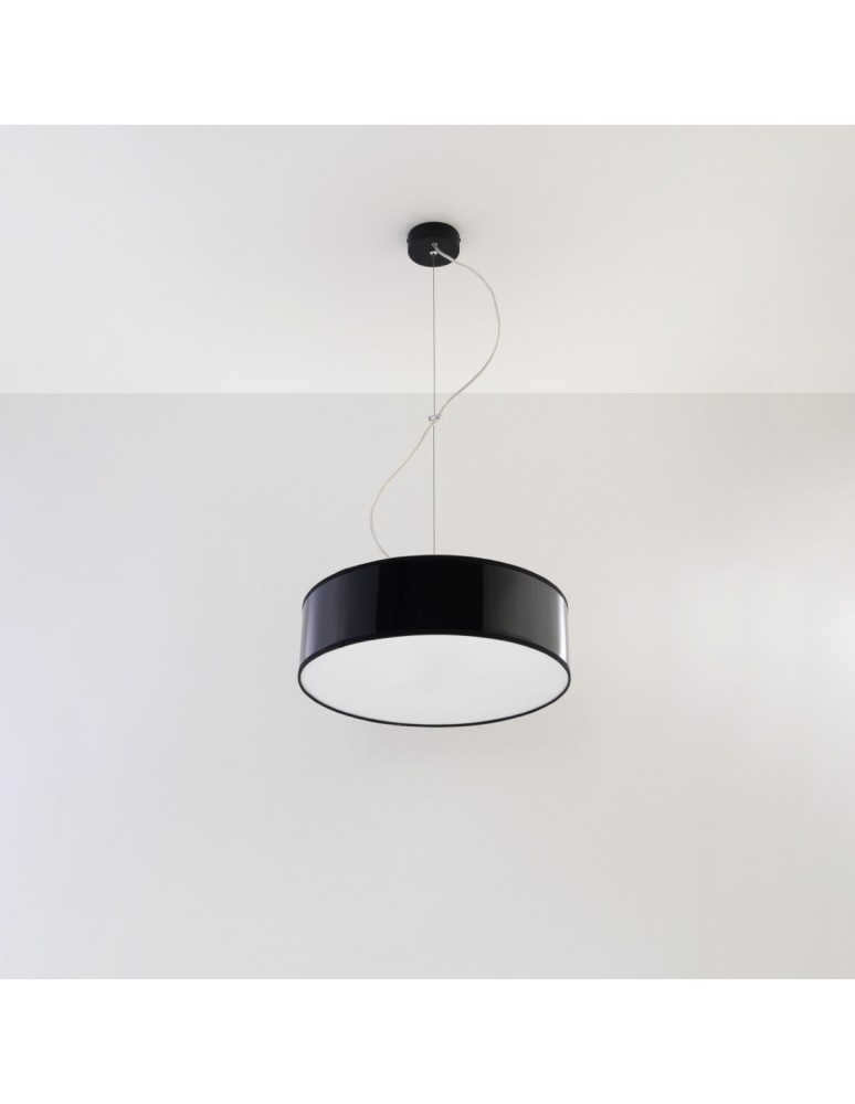 Pendant lamps - Sollux ARENA 35 pendant lamp black SL.0115 - product kolory-swiatla.pl 2