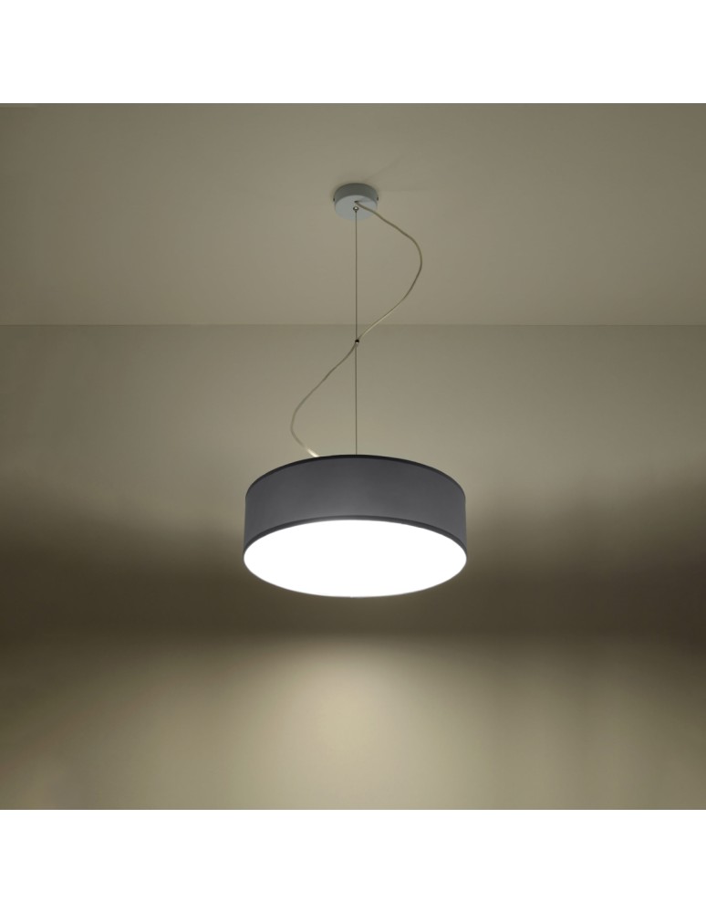 Pendant lamps - Sollux ARENA 35 grey pendant lamp SL.0116 - product kolory-swiatla.pl 3