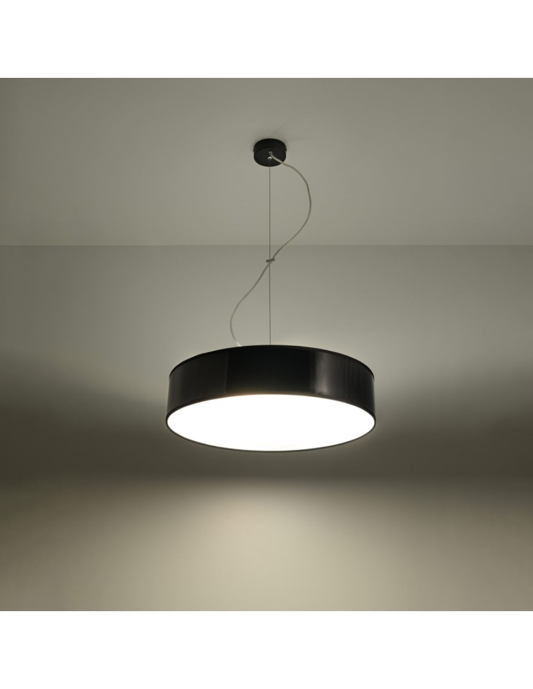 Pendant lamps - Sollux ARENA 45 pendant lamp black SL.0118 - product kolory-swiatla.pl 3