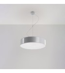 Sollux Lampa wisząca ARENA 45 szara SL.0119