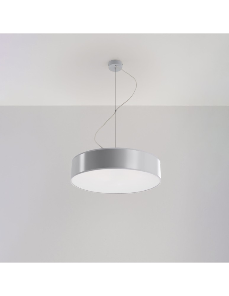Pendant lamps - Sollux ARENA 45 grey pendant lamp SL.0119 - product kolory-swiatla.pl 2