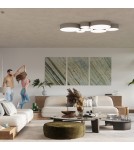 Sollux Lampa wisząca ARENA 45 szara SL.0119