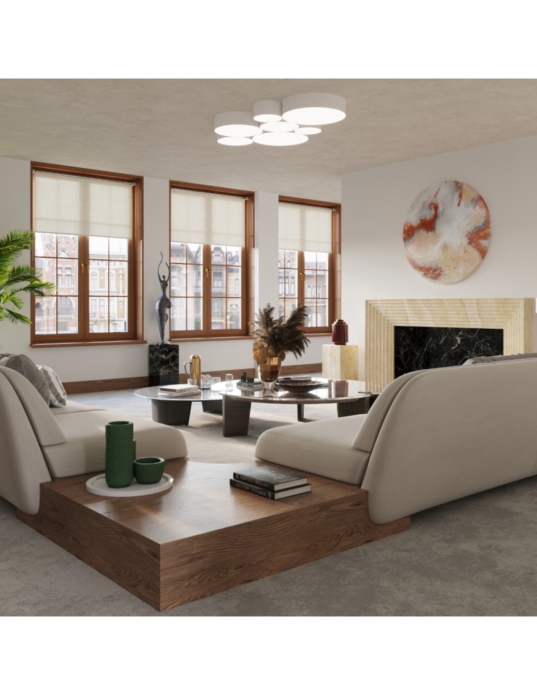 Pendant lamps - Sollux ARENA 45 pendant lamp white SL.0120 - product kolory-swiatla.pl 6