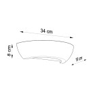 Sollux Kinkiet ceramiczny OSKAR SL.0160