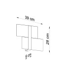 Wall lamps - Sollux Wall lamp MASSIMO chrome SL.0187 - product 4
