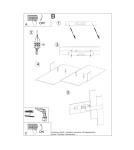 Wall lamps - Sollux Wall lamp MASSIMO chrome SL.0187 - product 5