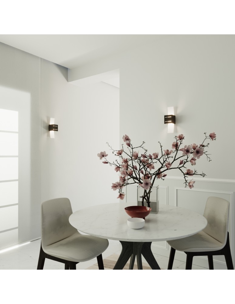 Wall lamps - Sollux Wall lamp LORETO black SL.0201 - product kolory-swiatla.pl 9