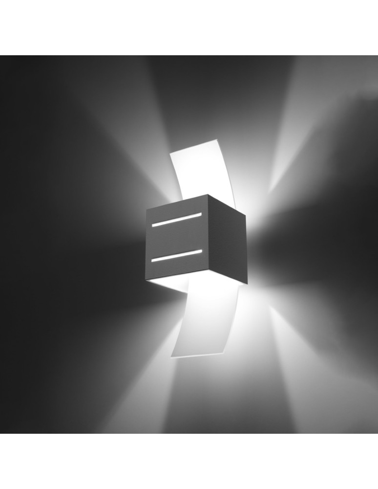 Wall lamps - Sollux Wall lamp LORETO white SL.0203 - product kolory-swiatla.pl 3