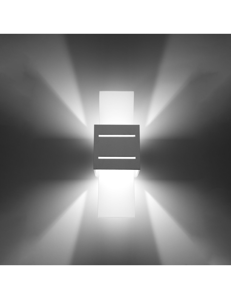 Wall lamps - Sollux Wall lamp LORETO white SL.0203 - product kolory-swiatla.pl 4