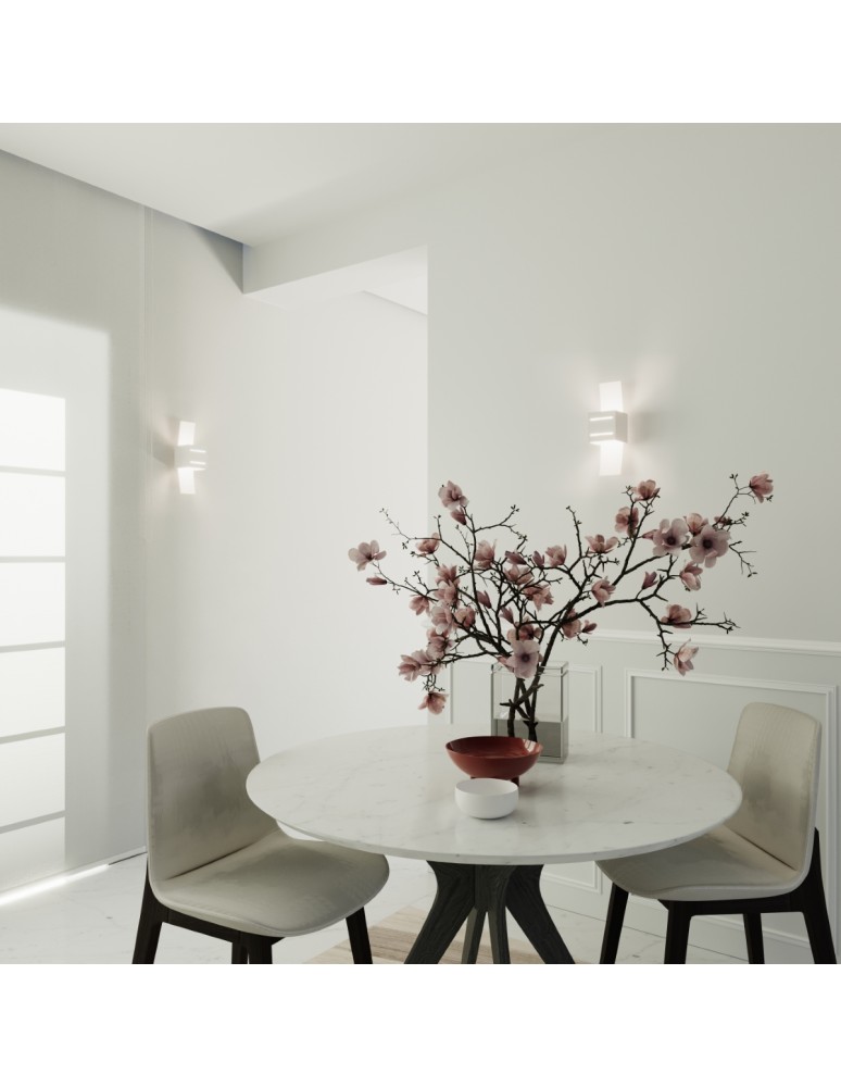 Wall lamps - Sollux Wall lamp LORETO white SL.0203 - product kolory-swiatla.pl 9