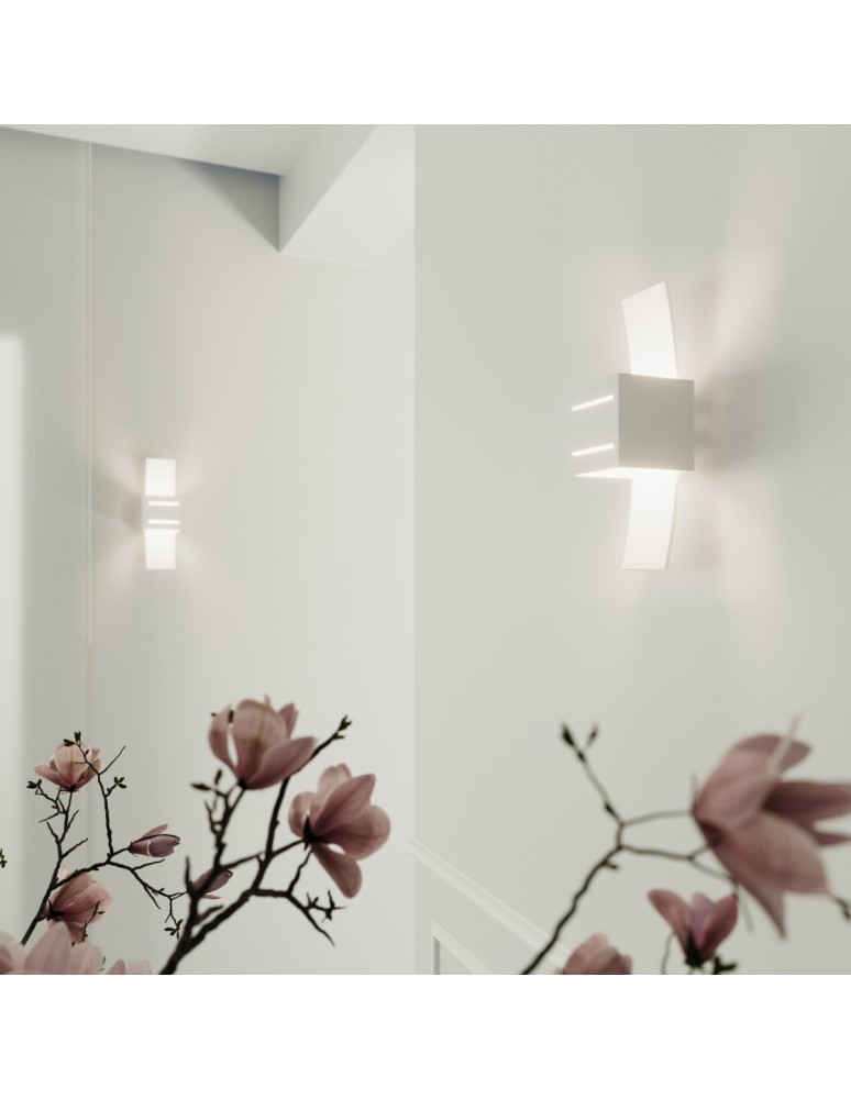 Wall lamps - Sollux Wall lamp LORETO white SL.0203 - product kolory-swiatla.pl 10