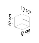Sollux Kinkiet LOBO szary SL.0205