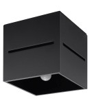 Sollux Plafon LOBO czarny SL.0207 Sollux Plafon LOBO czarny SL.0207