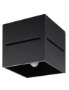 Sollux Plafon LOBO czarny SL.0207 Sollux Plafon LOBO czarny SL.0207