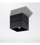 Sollux Plafon LOBO czarny SL.0207 Sollux Plafon LOBO czarny SL.0207