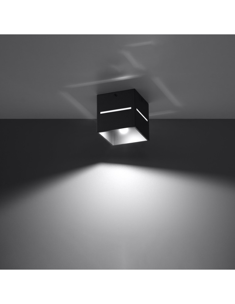 Ceiling lamps - Sollux Plafond LOBO black SL.0207 - product kolory-swiatla.pl 3