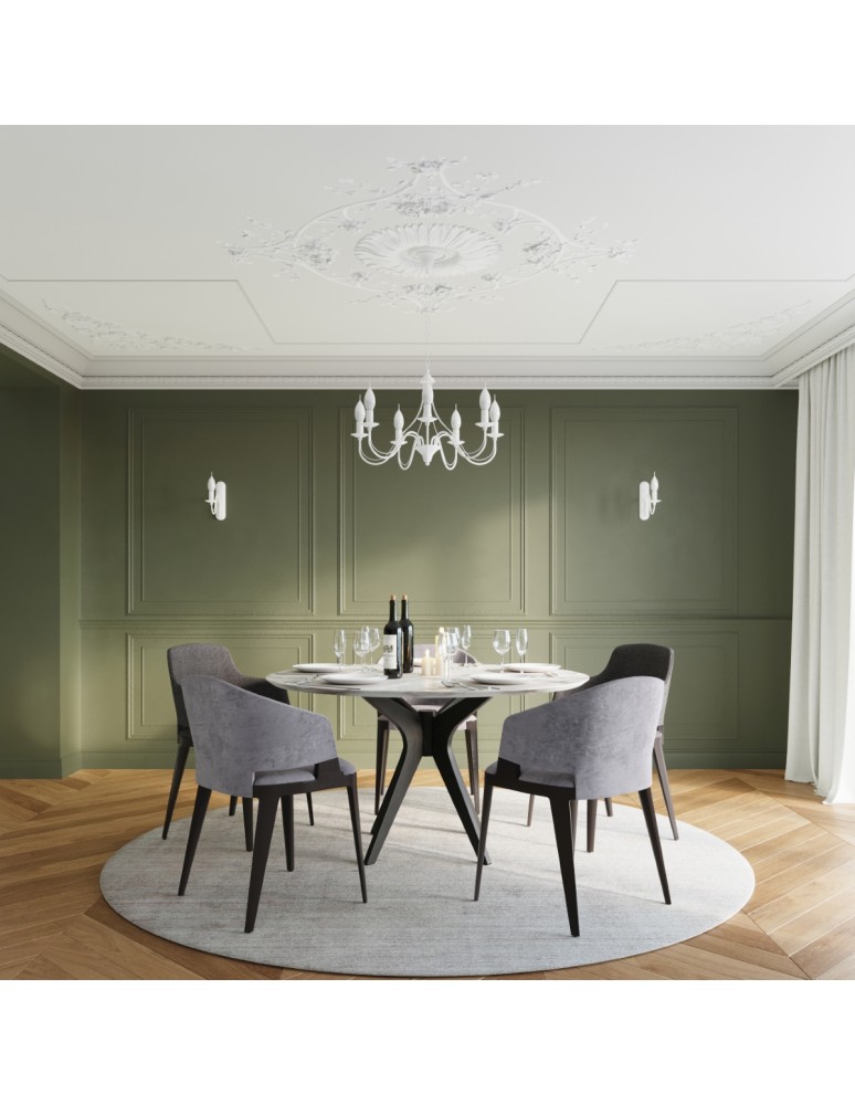 Chandeliers - Sollux Chandelier MINERWA 5 white SL.0214 - product kolory-swiatla.pl 6