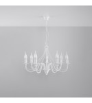Chandeliers - Sollux Chandelier MINERWA 7 white SL.0215 - product 2