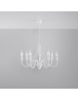 Sollux Żyrandol MINERWA 7 biały SL.0215 - produkt 2
