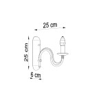 Wall lamps - Sollux Wall lamp MINERWA white SL.0216 - product 4