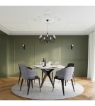 Chandeliers - Sollux Chandelier MINERWA 5 black SL.0218 - product 6