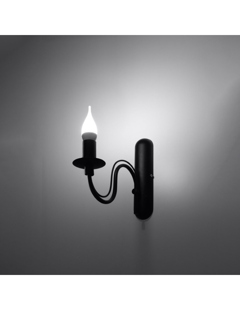 Sollux Wall lamp MINERWA black SL.0220
