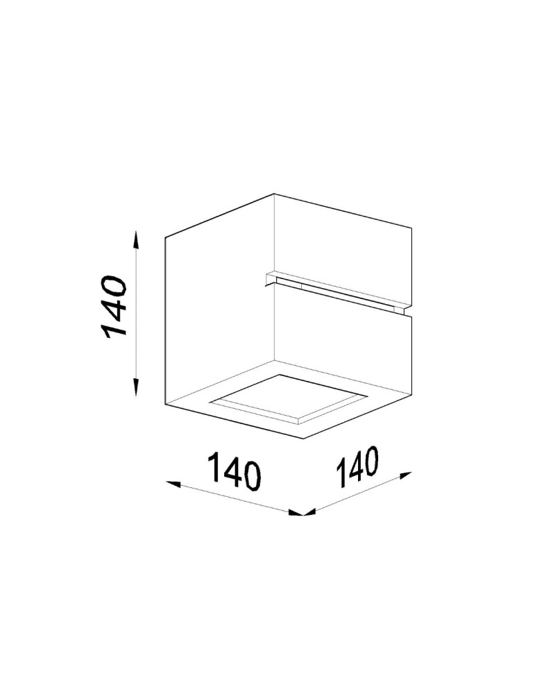Wall lamps - Sollux LEO LINE ceramic wall lamp SL.0230 - product kolory-swiatla.pl 5