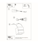 Wall lamps - Sollux LEO LINE ceramic wall lamp SL.0230 - product 6