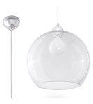 Pendant lamps - Sollux BALL pendant lamp transparent SL.0248 - product 1