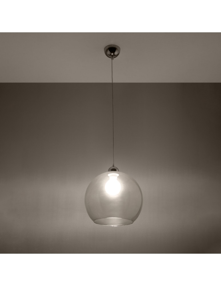 Pendant lamps - Sollux BALL pendant lamp transparent SL.0248 - product kolory-swiatla.pl 3