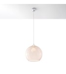 Sollux Lampa wisząca BALL szampański SL.0249