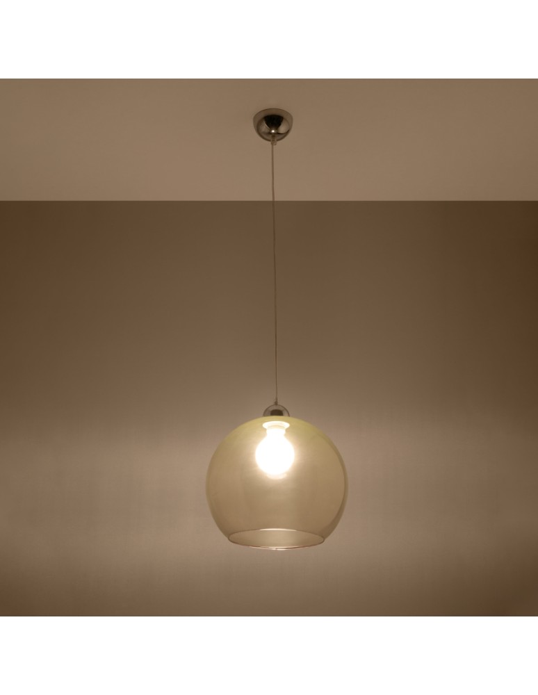 Pendant lamps - Sollux BALL champagne pendant lamp SL.0249 - product kolory-swiatla.pl 3