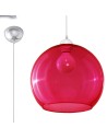 Sollux BALL red pendant lamp SL.0253