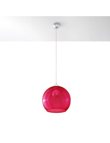 Sollux Lampa wisząca BALL czerwona SL.0253 - produkt 2