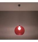 Pendant lamps - Sollux BALL red pendant lamp SL.0253 - product 3