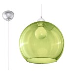 Pendant lamps - Sollux BALL green pendant lamp SL.0254 - product 1