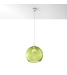 Pendant lamps - Sollux BALL green pendant lamp SL.0254 - product 2