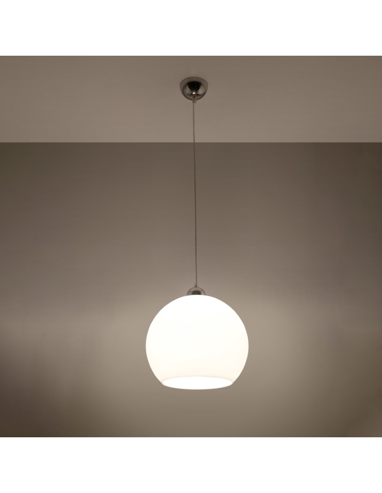 Pendant lamps - Sollux BALL pendant lamp white SL.0256 - product kolory-swiatla.pl 3