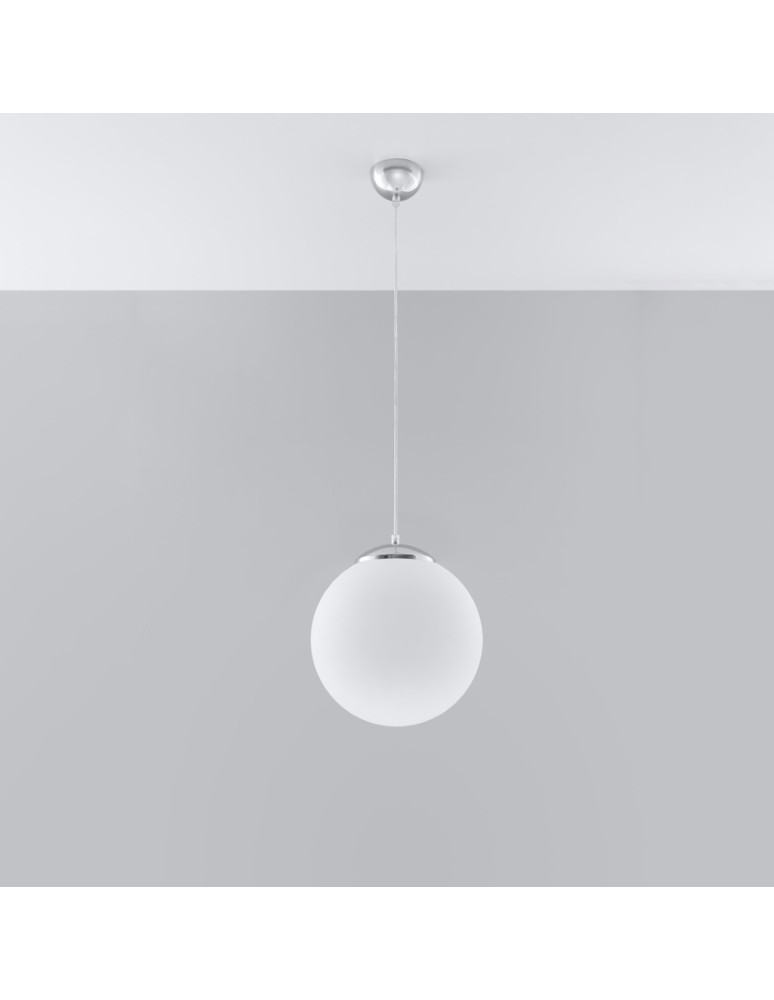 Sollux Lampa wisząca UGO 30 chrom SL.0264 Sollux Lampa wisząca UGO 30 chrom SL.0264