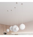 Sollux Lampa wisząca UGO 30 chrom SL.0264 Sollux Lampa wisząca UGO 30 chrom SL.0264