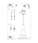 Pendant lamps - Sollux EMPOLI pendant lamp SL.0280 - product 5